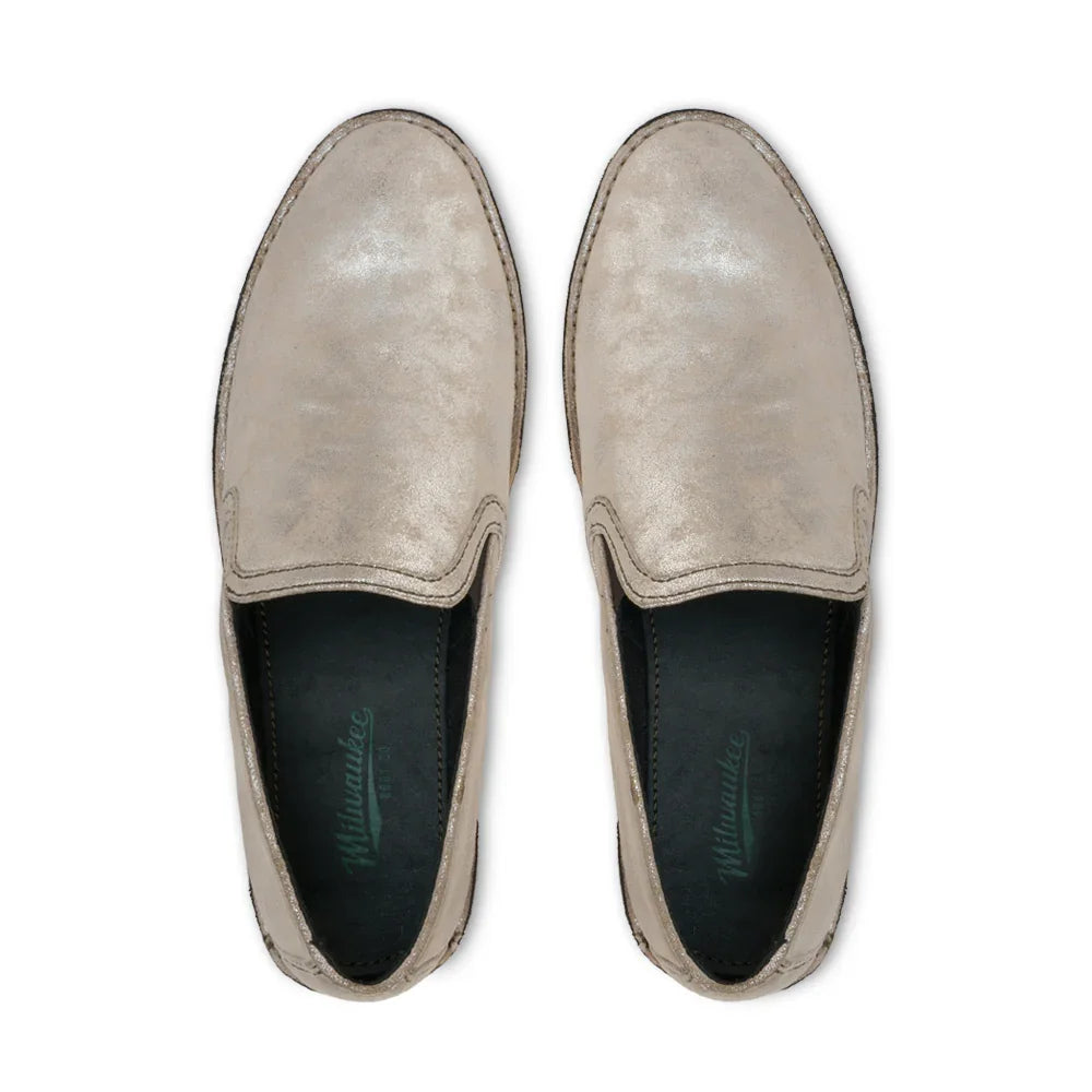 WOMEN'S MILWAUKEE BOOT CO. NELLIE SLIP-ON | PEWTER