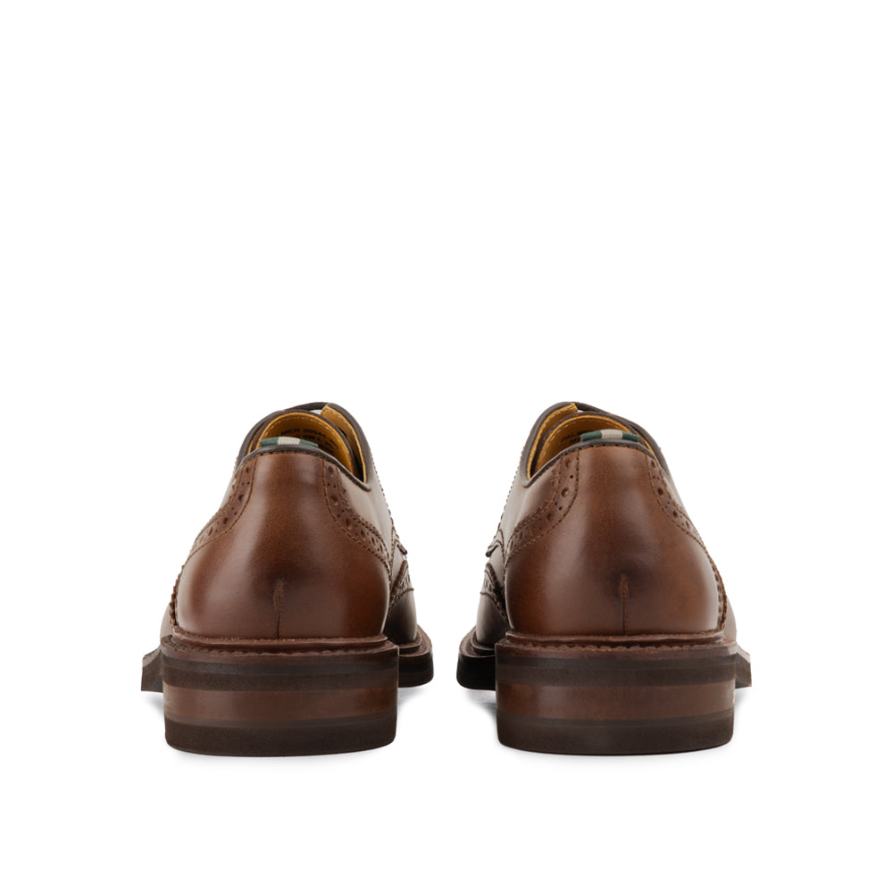 MEN'S MILWAUKEE BOOT CO. PALMER WING TIP | BROWN