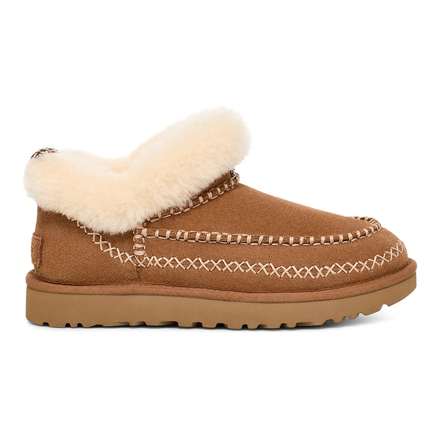 WOMEN'S UGG CLASSIC ULTRA MINI ALPINE | CHESTNUT