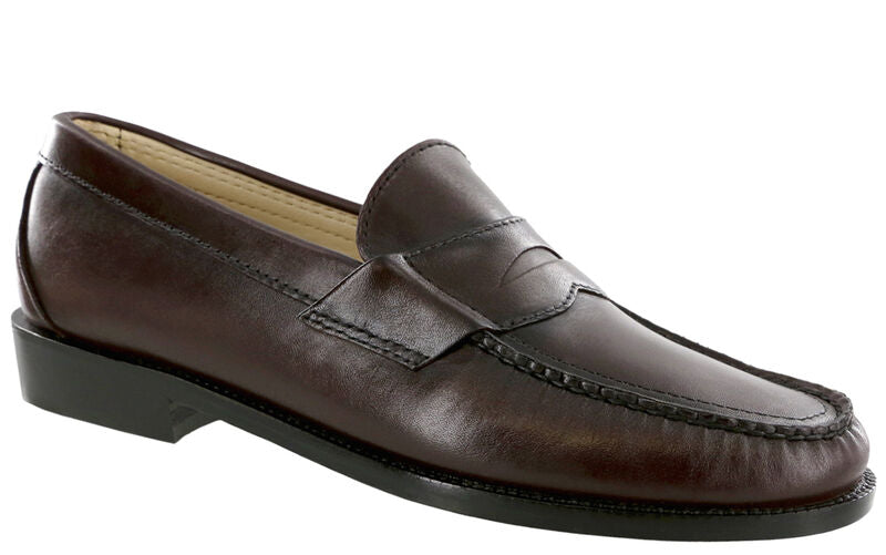 MEN'S SAS PENNY 40 SLIP ON LOAFER | CORDOVAN