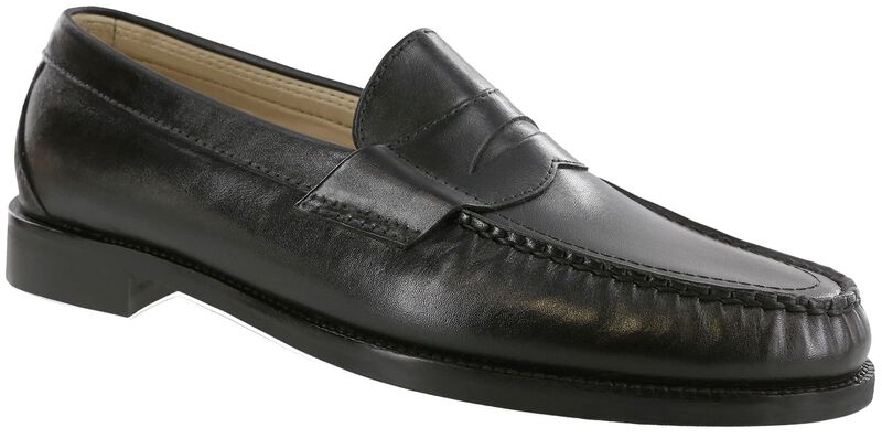 MEN'S SAS PENNY 40 SLIP ON LOAFER | BLACK