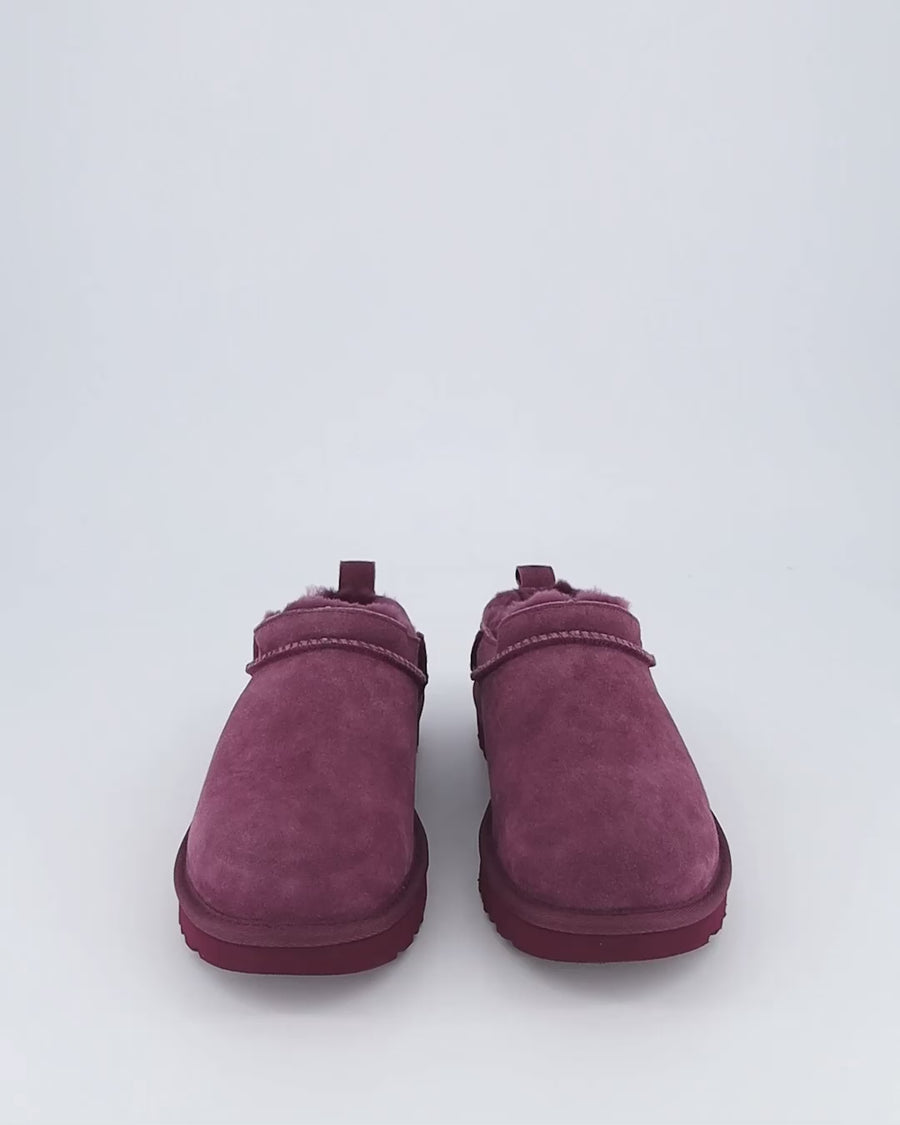 WOMEN'S UGG CLASSIC MICRO | BURNT MAGENTA