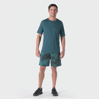 MEN'S SMARTWOOL ACTIVE ULTRALIGHT SHORT SLEEVE | TWILIGHT BLUE