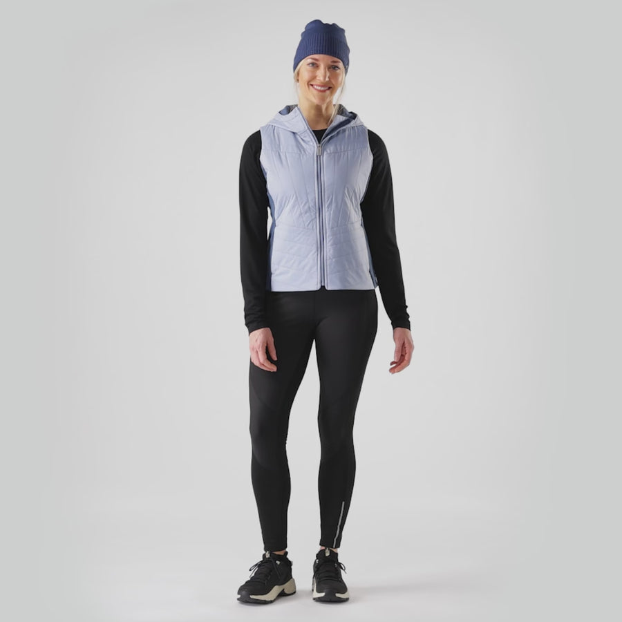 WOMEN'S SMARTWOOL SMARTLOFT VEST | ICY NIGHTFALL BLUE