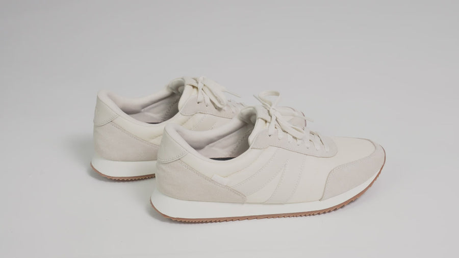 UNISEX KIZIK MILAN NYLON SNEAKER | BONE