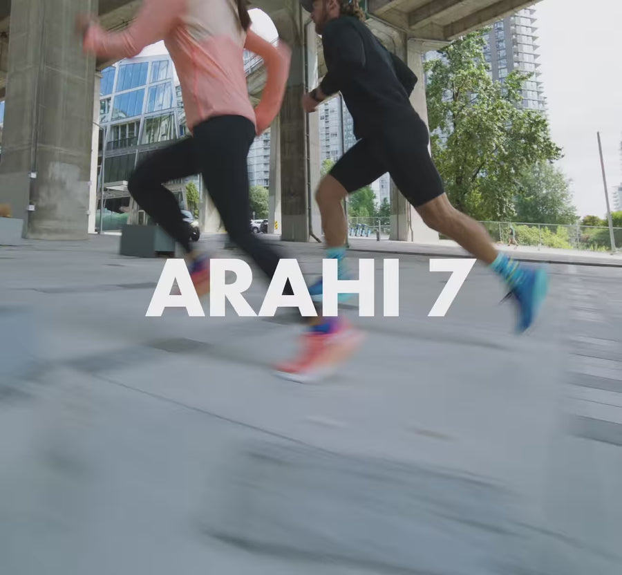 WOMEN'S HOKA ARAHI 7 | STARLIGHT GLOW / YUZU