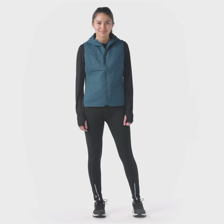 WOMEN'S SMARTWOOL SMARTLOFT VEST | TWILIGHT BLUE