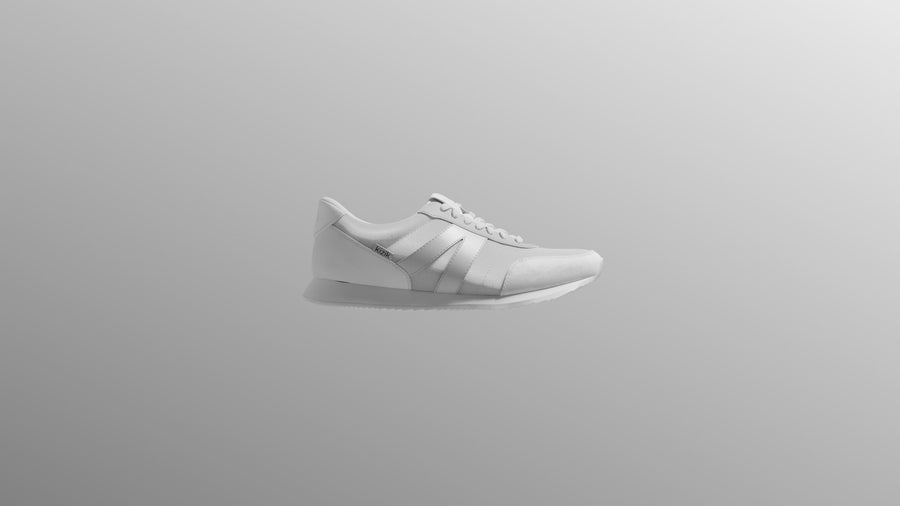 UNISEX KIZIK MILAN NYLON SNEAKER | BONE