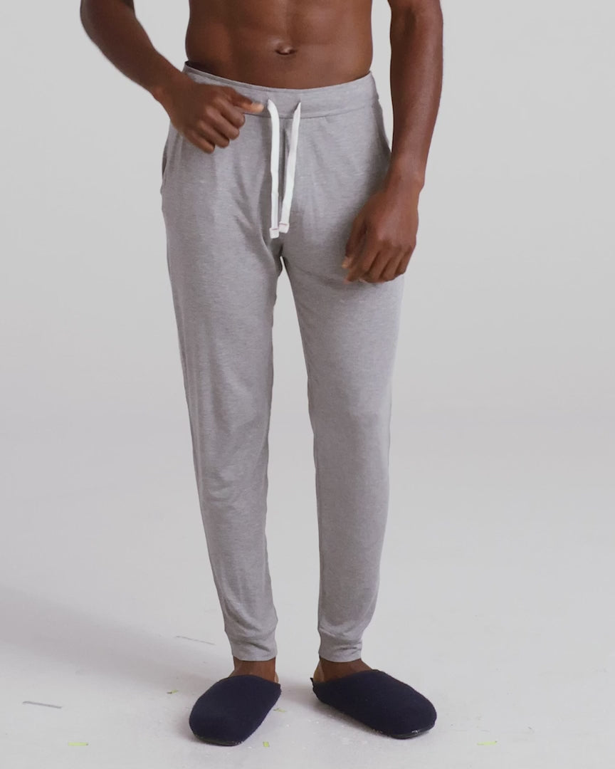 MEN'S SAXX SNOOZE SLEEP PANT | RED PLAID | CABERNET