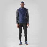 MEN'S SMARTWOOL ACTIVE FLEECE WIND INSULATED VEST | DEEP NAVY