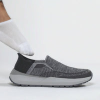 MEN'S SKECHERS SLIP-INS NEVILLE - ROVELO  | CHARCOAL / LIGHT GRAY