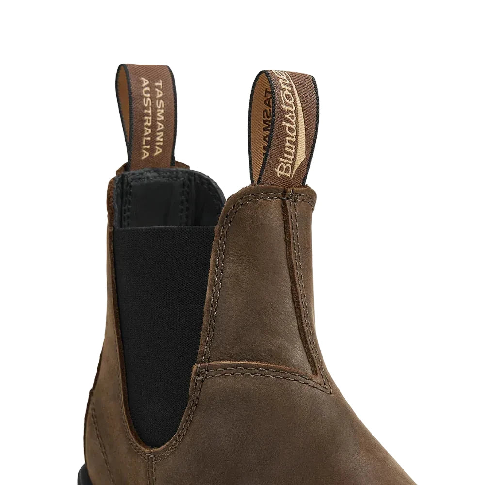 BLUNDSTONE UNISEX  CHELSEA BOOTS | ANTIQUE BROWN