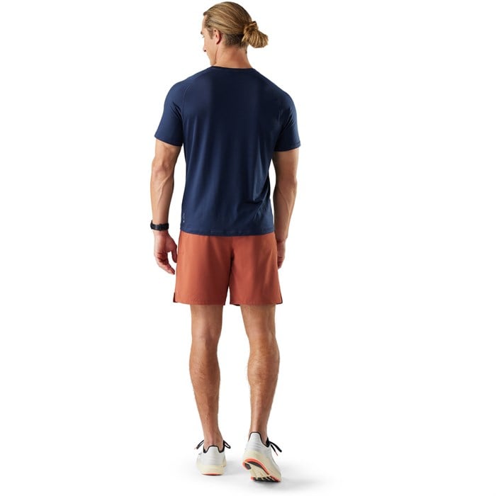 MEN'S SMARTWOOL ACTIVE LINED 7" SHORT | BURNT SIENNA