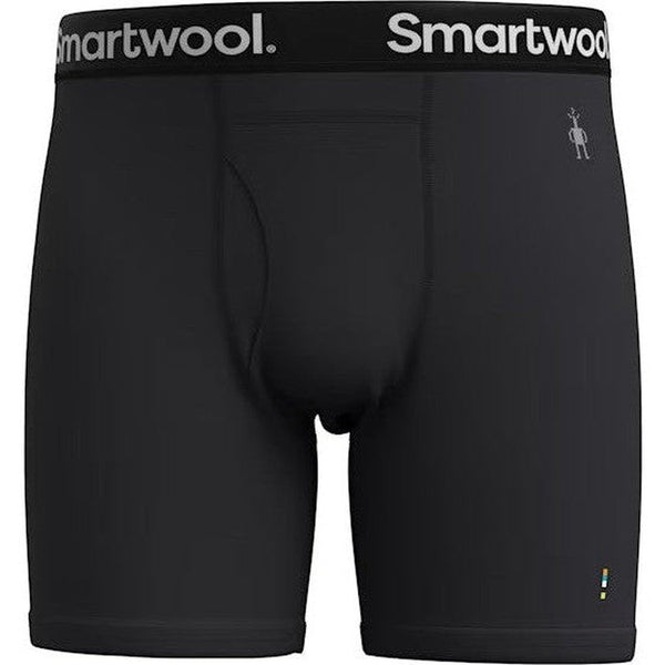MEN'S SMARTWOOL ACTIVE BOXER BRIEF | BLACK