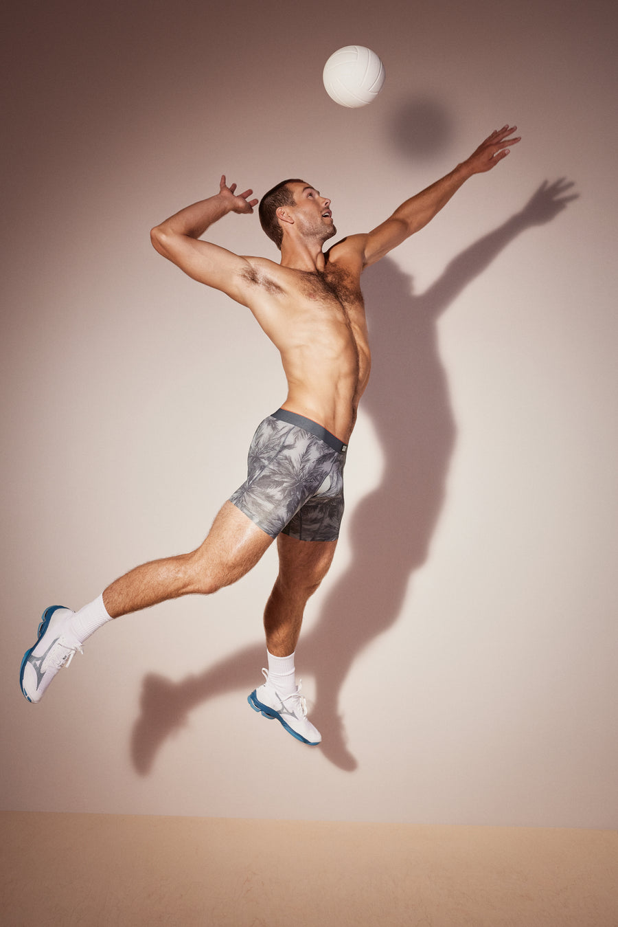 MEN'S SAXX MULTI-SPORT PERFORMANCE BOXER BRIEF 6" | VACATION VIBES - TURBULENCE
