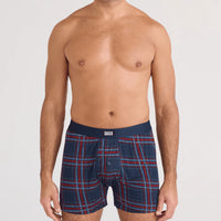 MEN'S SAXX SNOOZE GIFT BOX | JAZZY PLAID | MARITIME