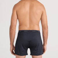 MEN'S QUEST QUICK-DRY MESH QUICK-DRY PERFORMANCE BOXER BRIEF 6" | BLACK