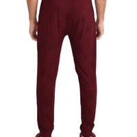 MEN'S SAXX SNOOZE SLEEP PANT | RED PLAID | CABERNET