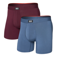 MEN'S SAXX VIBE XTRA SOFT COMFORT | MAROON | WASHED INDIGO