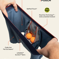 MEN'S SAXX VIBE XTRA SOFT COMFORT 6" BOXER BRIEF | LOVE CHECK BABY| BLACK