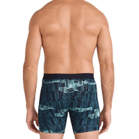 MEN'S SAXX VIBE XTRA SOFT COMFORT BOXER BRIEF 6" | THE CLEARING STORM | BLUE