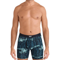 MEN'S SAXX VIBE XTRA SOFT COMFORT BOXER BRIEF 6" | THE CLEARING STORM | BLUE