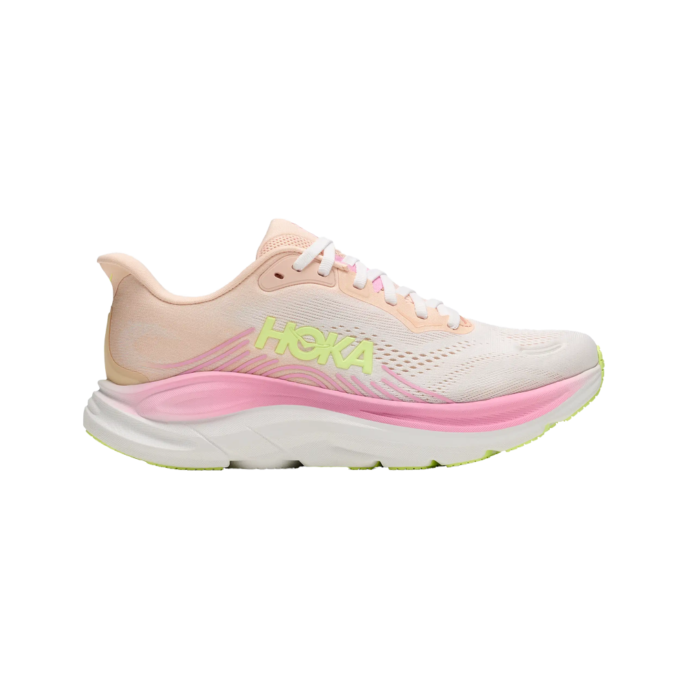 WOMEN'S HOKA CLIFTON 11 | TANGERINE GLOW / WHITE