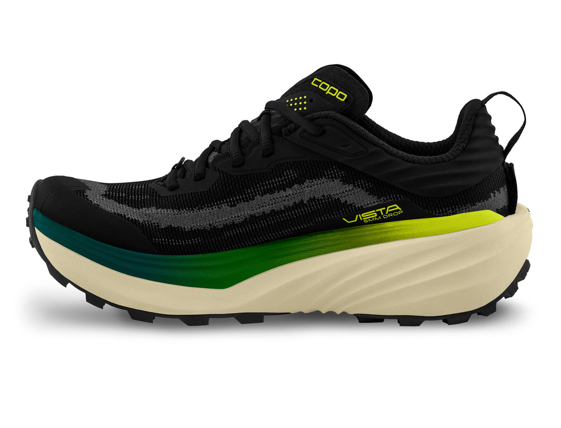 MEN'S TOPO VISTA | BLACK | LIME