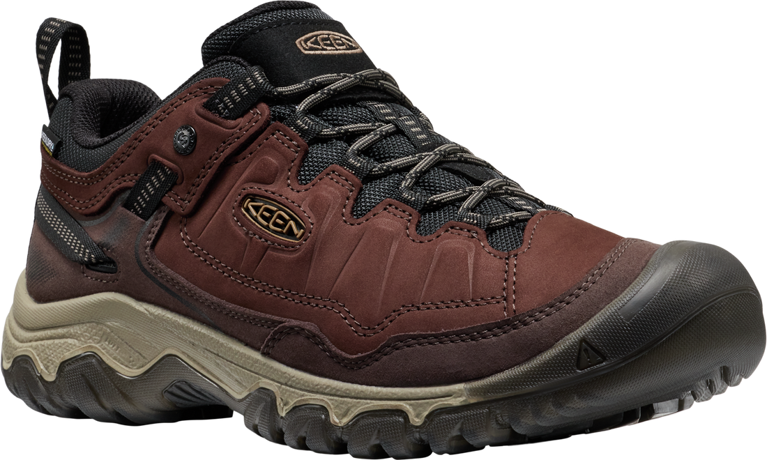 MEN'S KEEN TARGHEE IV WATERPROOF HIKING SHOE | JAVA | BISON