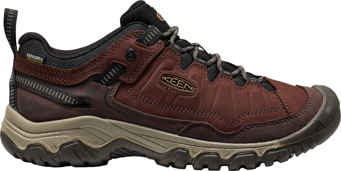 MEN'S KEEN TARGHEE IV WATERPROOF HIKING SHOE | JAVA | BISON