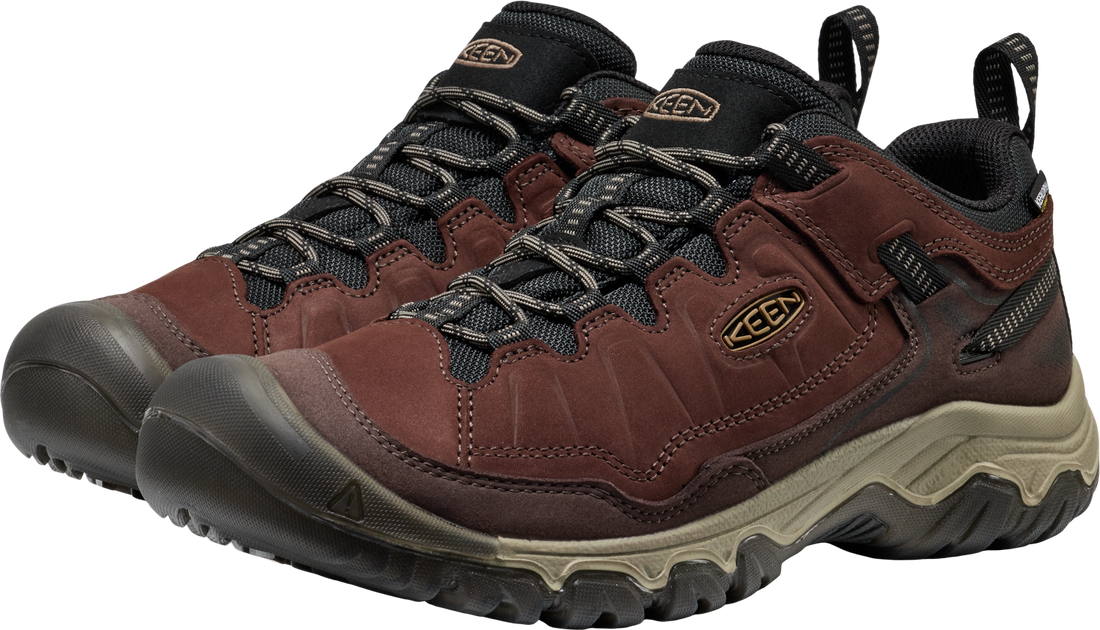 MEN'S KEEN TARGHEE IV WATERPROOF HIKING SHOE | JAVA | BISON
