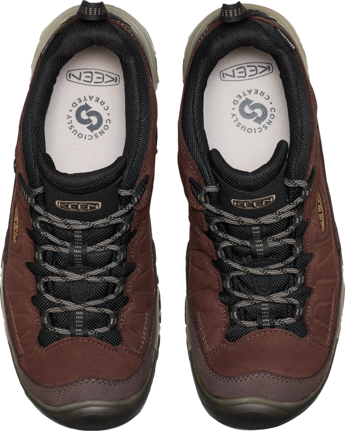 MEN'S KEEN TARGHEE IV WATERPROOF HIKING SHOE | JAVA | BISON