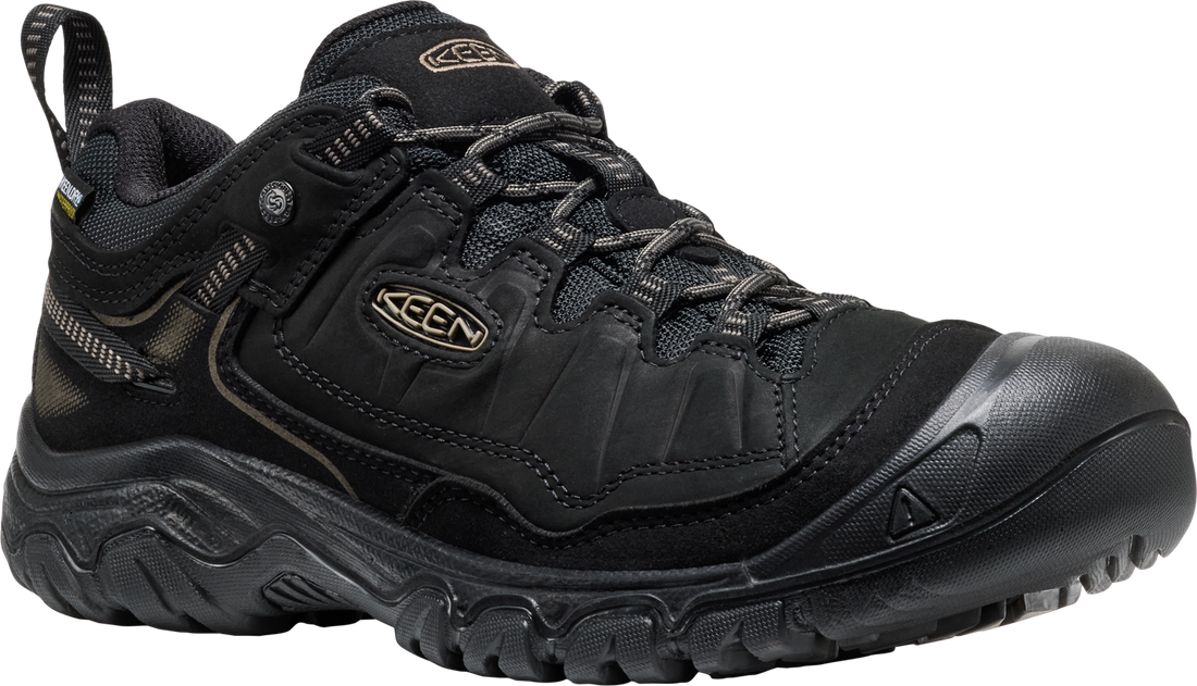 MEN'S KEEN TARGHEE IV WATERPROOF HIKING SHOE | TRIPLE BLACK