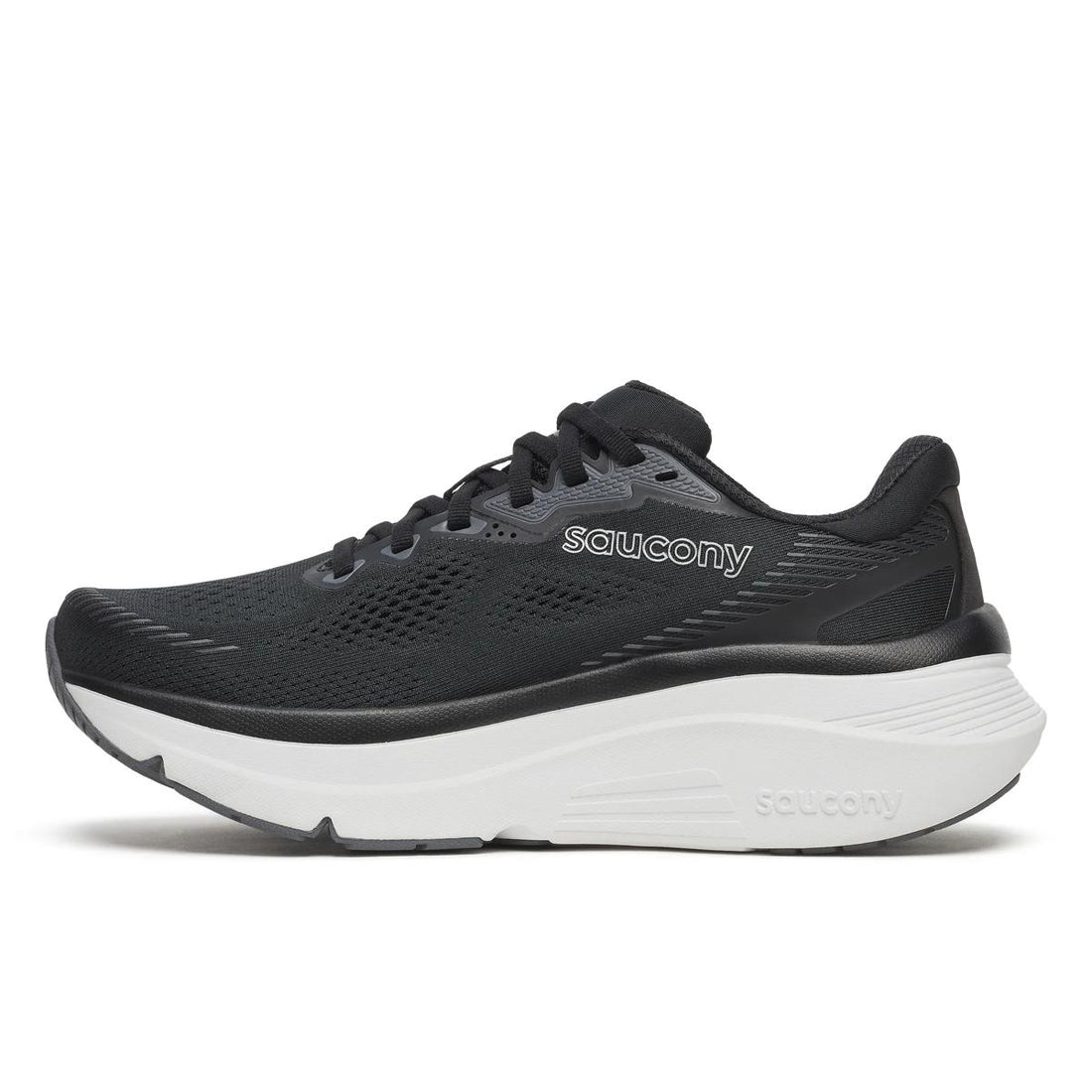 WOMEN'S SAUCONY GUIDE 19 | BLACK SILVER