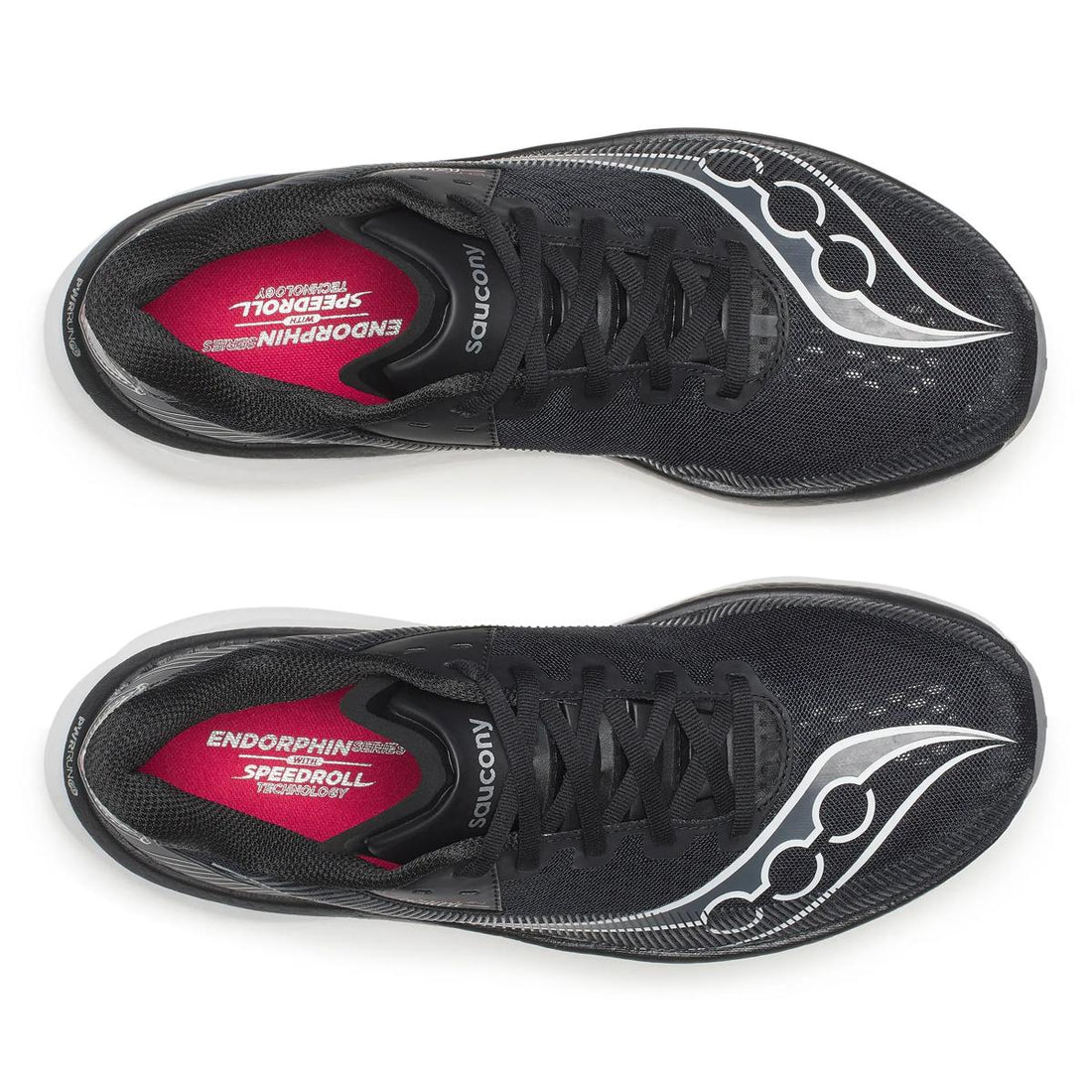 MEN'S SAUCONY ENDORPHIN AZURA | BLACK WHITE