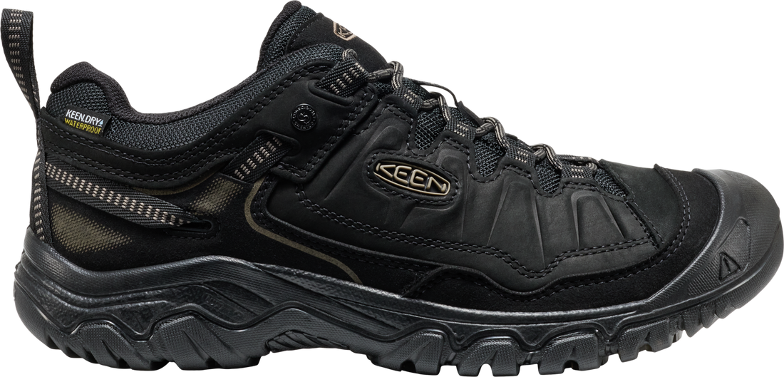 MEN'S KEEN TARGHEE IV WATERPROOF HIKING SHOE | TRIPLE BLACK