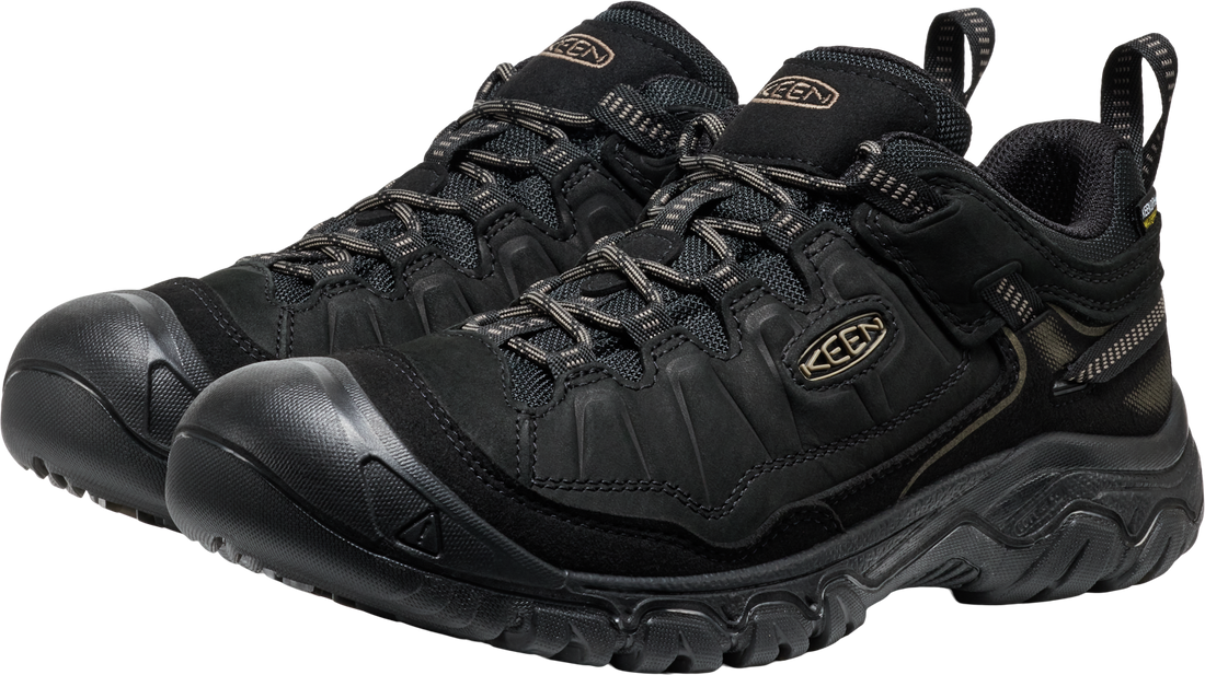 MEN'S KEEN TARGHEE IV WATERPROOF HIKING SHOE | TRIPLE BLACK