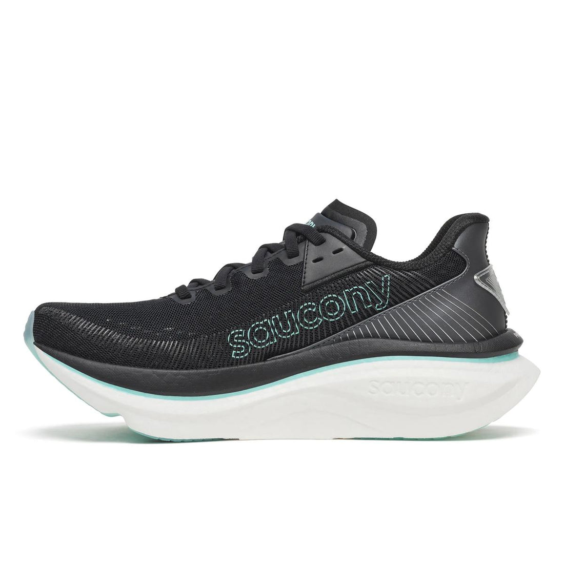 WOMEN'S SAUCONY ENDORPHIN AZURA | BLACK / AQUA