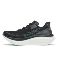 WOMEN'S SAUCONY ENDORPHIN AZURA | BLACK / AQUA