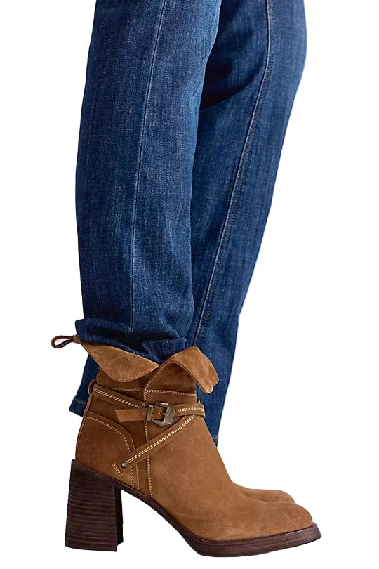 WOMEN'S FREE PEOPLE LANDRY PLATFORM BOOT | FADED TOBACCO SUEDE