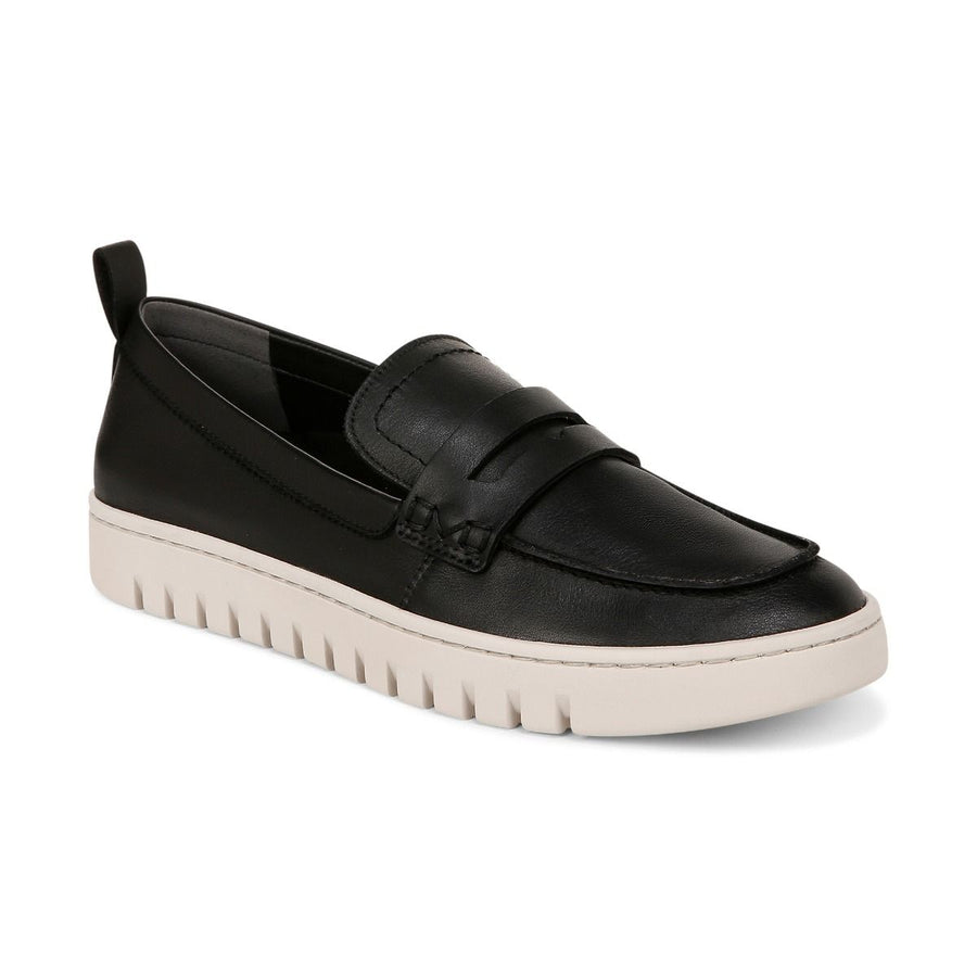 WOMEN'S VIONIC UPTOWN LEATHER LOAFER | BLACK LEATHER