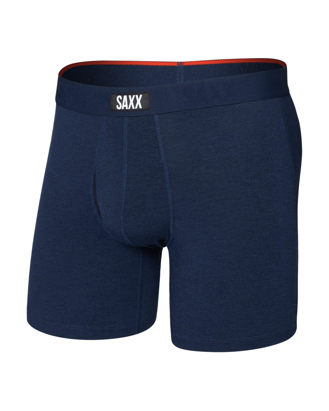 MEN'S SAXX VIBE XTRA SOFT COMFORT BOXER BRIEF 6" | DARK NAVY HEATHER