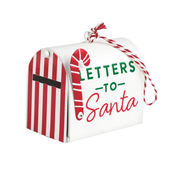 MUDPIE TIN MAILBOX ORNAMENT