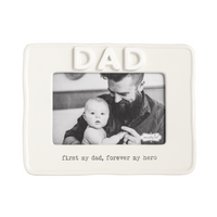 MUDPIE 4X6 CERAMIC DAD FRAME