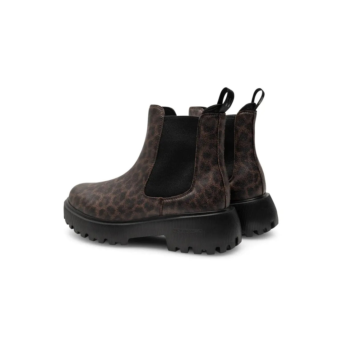 WOMEN'S WODEN AYA LEO WATERPROOF BOOT | DARK LEOPARD