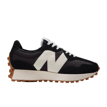 WOMEN'S NEW BALANCE 327 | BLACK / WHITE / MINERAL RED