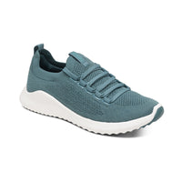 WOMEN'S AETREX CARLY SNEAKERS | TEAL