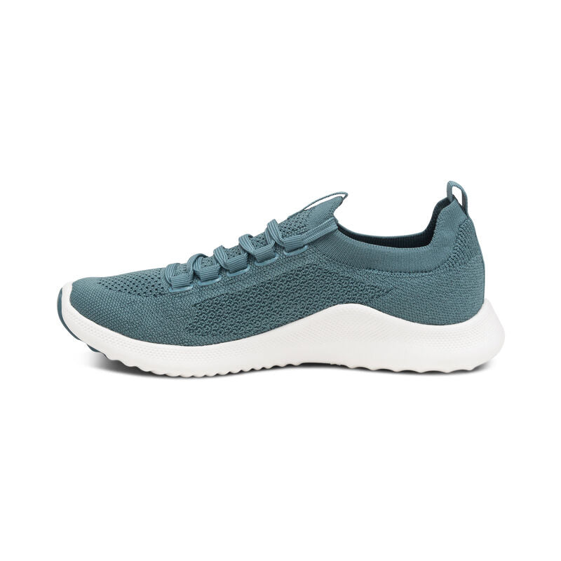 WOMEN'S AETREX CARLY SNEAKERS | TEAL