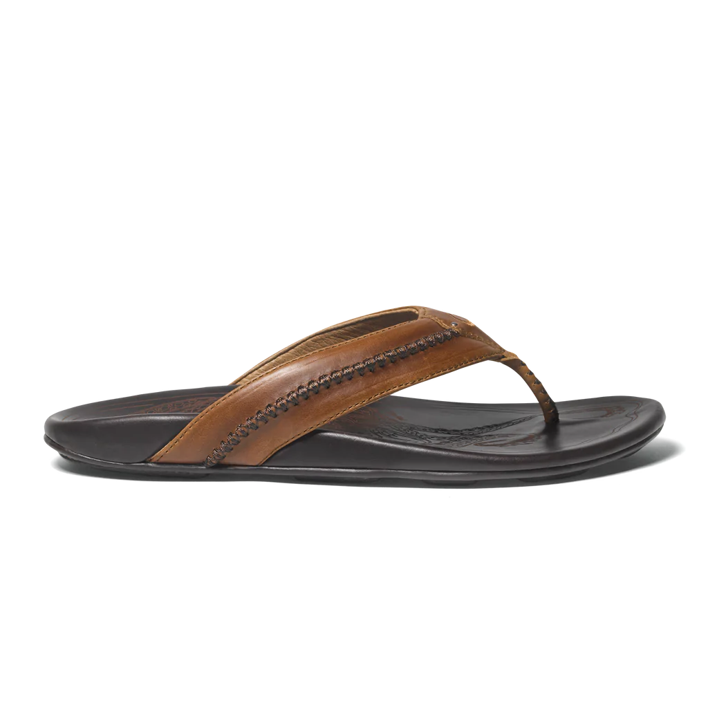 MEN'S OLUKAI MEA OLA | TAN / DARK JAVA