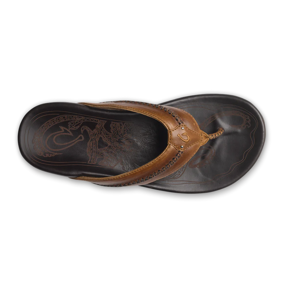 MEN'S OLUKAI MEA OLA | TAN / DARK JAVA